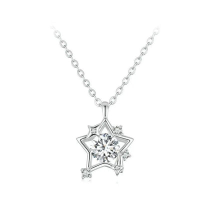 ˇStella JewelryˇShiny Star Pendant Necklace