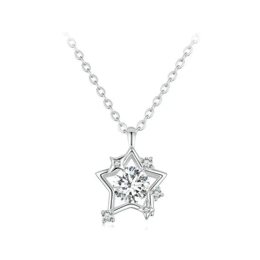 ˇStella JewelryˇShiny Star Pendant Necklace