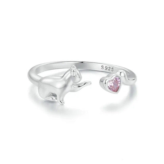ˇStella JewelryˇLovely Pet Animals Open Ring Statement Ring