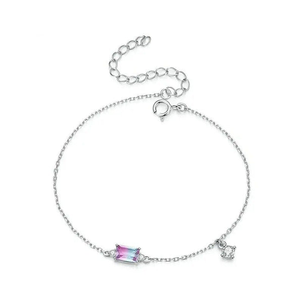 ˇStella JewelryˇSynthetisches Turmalin-Armband für Damen