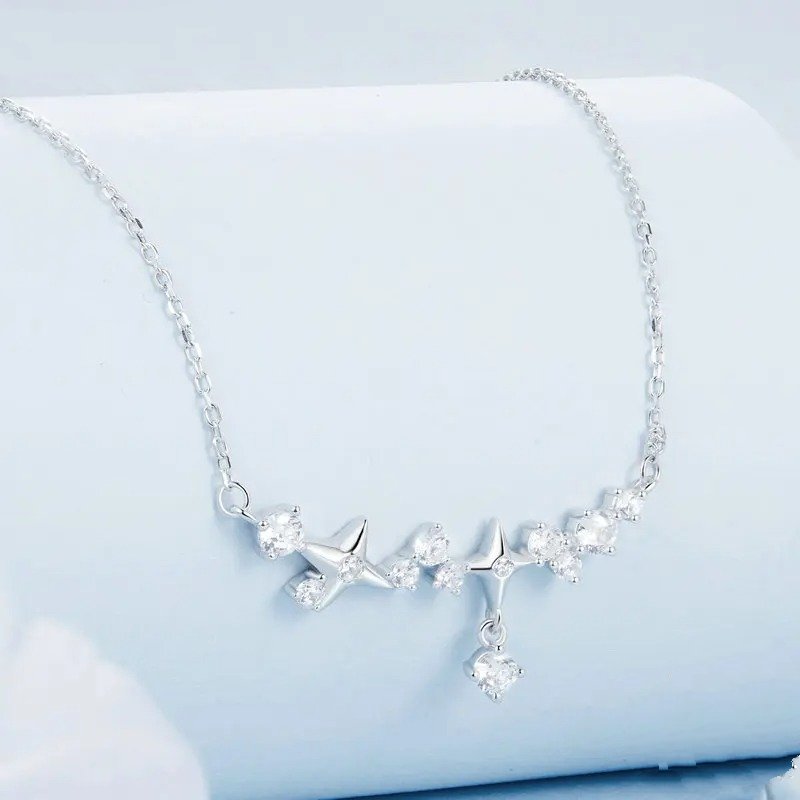 ˇStella JewelryˇStarry Pendant Necklace for Women