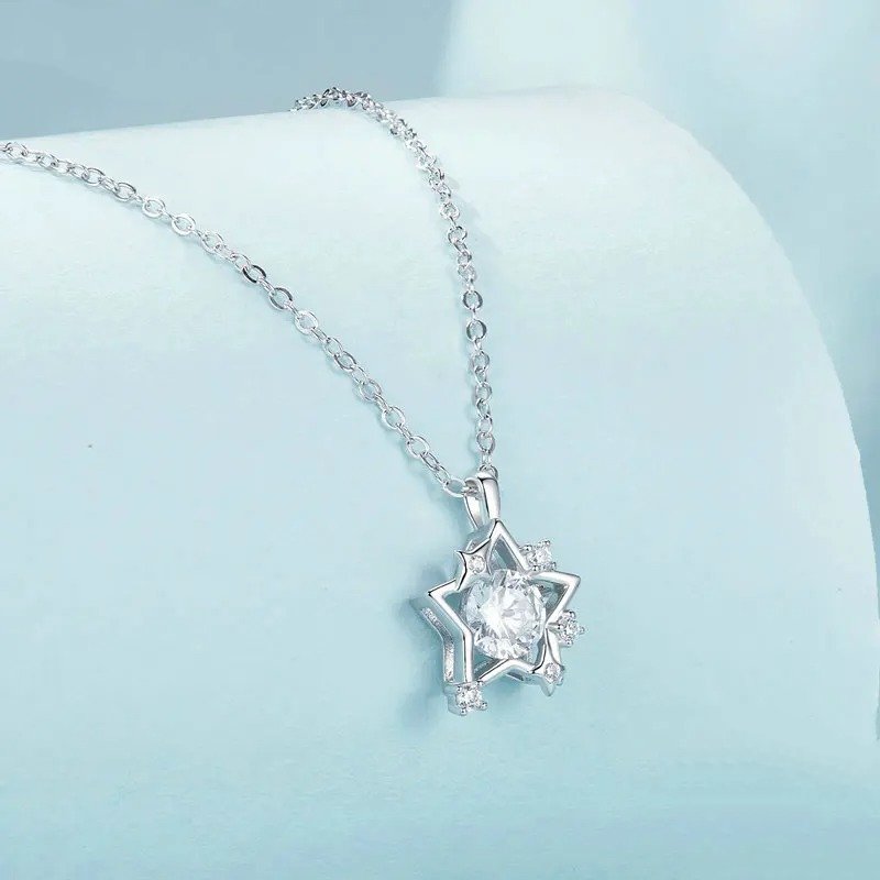 ˇStella JewelryˇShiny Star Pendant Necklace