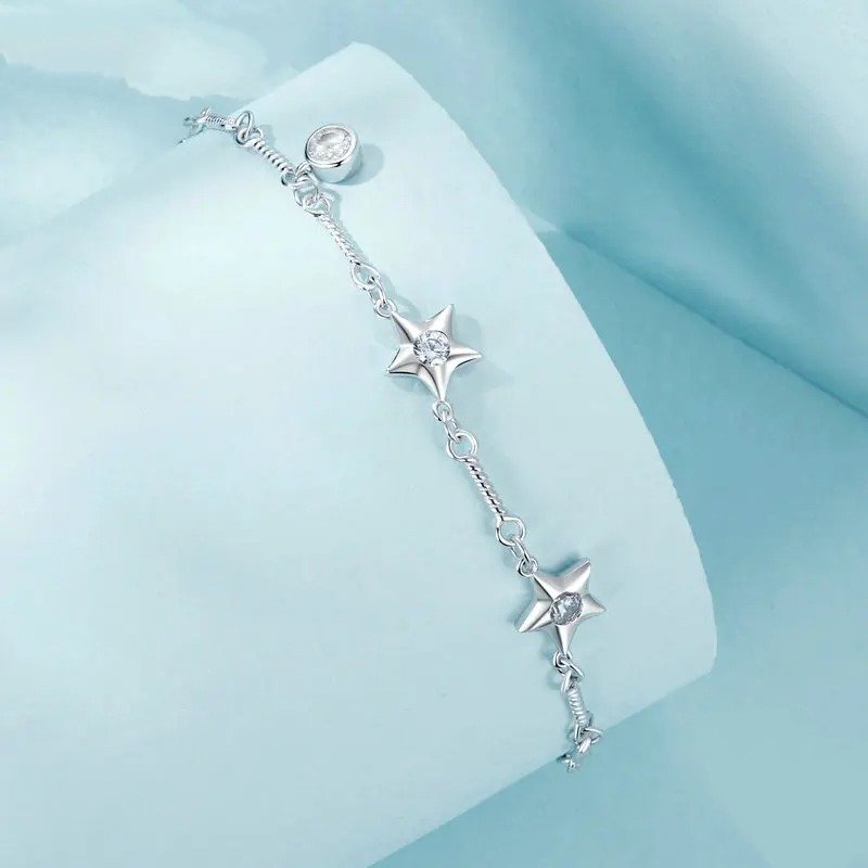 ˇStella JewelryˇAdjustable LengthCharm Chain Bracelet Gift