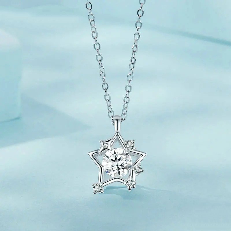 ˇStella JewelryˇShiny Star Pendant Necklace