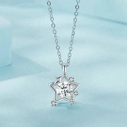 ˇStella JewelryˇShiny Star Pendant Necklace