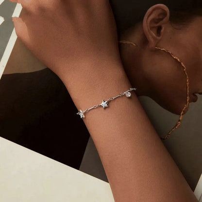 ˇStella JewelryˇAdjustable LengthCharm Chain Bracelet Gift