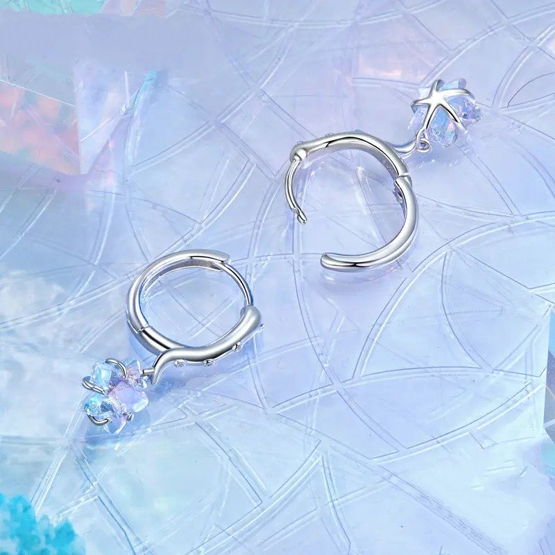ˇStella JewelryˇDainty Gold Plated Earring Octopus Starfish Earring