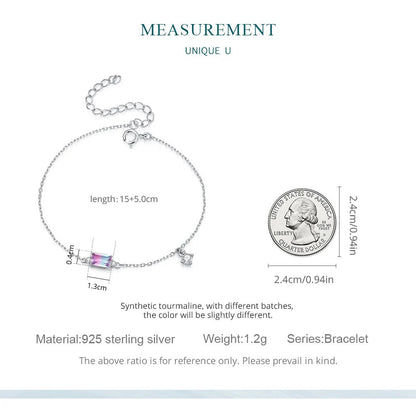 ˇStella JewelryˇSynthetic Tourmaline Bracelet for Women