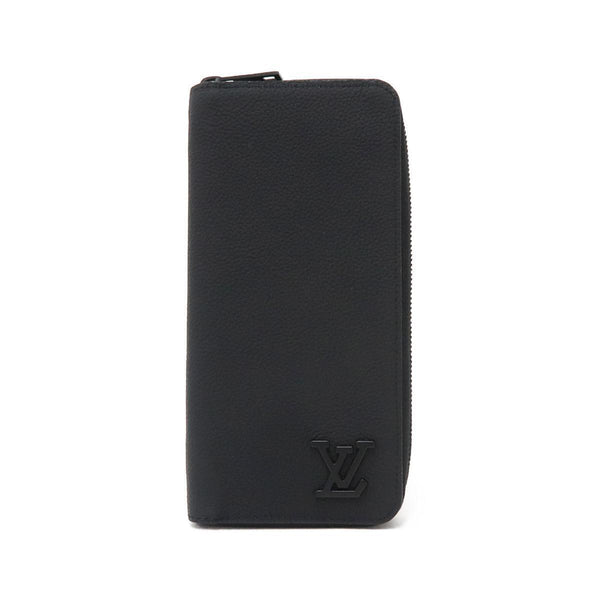 ZIPPY WALLET 10 SCHWARZES AEROGRAM KALBSLEDER
