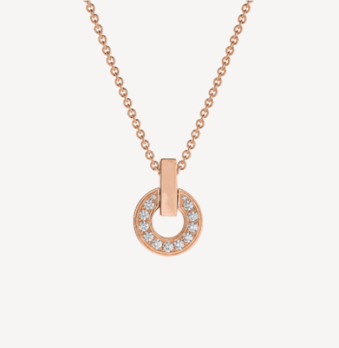 ˇStella JewelryˇGARI NECKLACE PINK GOLD DIAMOND
