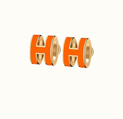 ˇStella JewelryˇMINI POP H OHRRINGE ORANGE