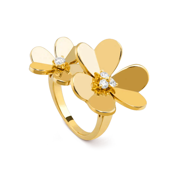 ˇStella JewelryˇCLOVER COMOS GOLD DIAMANTRING