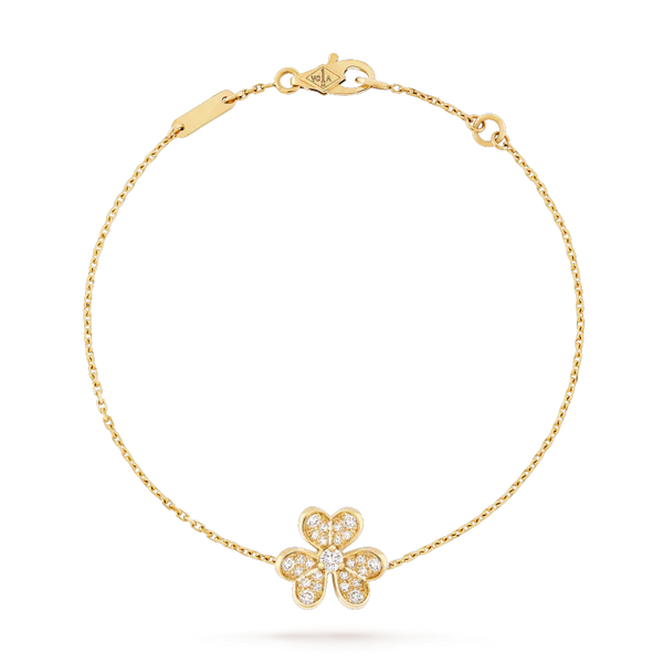ˇStella JewelryˇFRIVOLE GOLD BLUMEN DIAMANTARMBAND