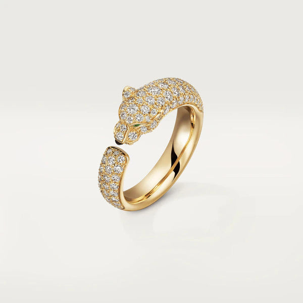 ˇStella JewelryˇPANTHERE ROSÉGOLD-DIAMANTRING
